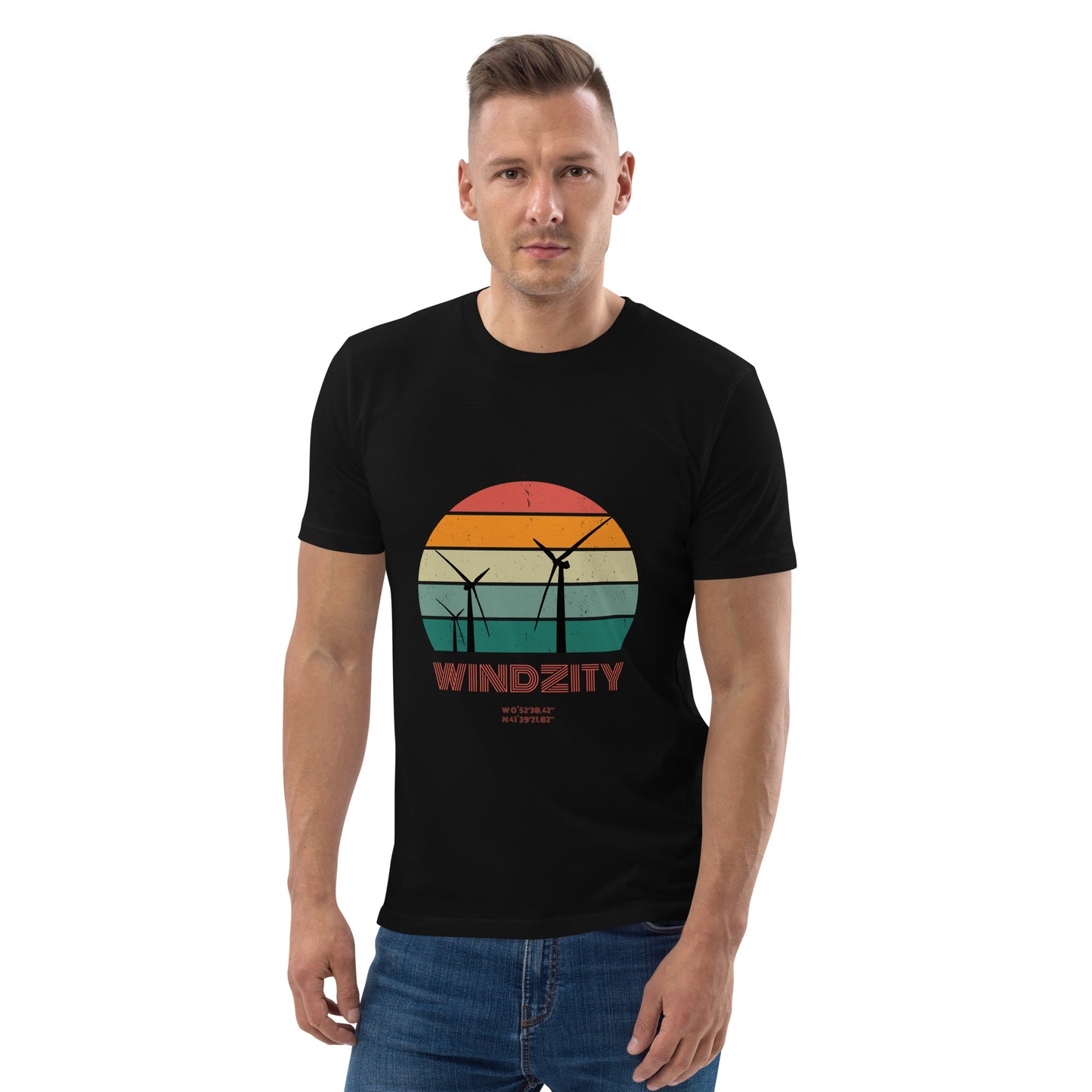 Camiseta de algodón orgánico WindZity