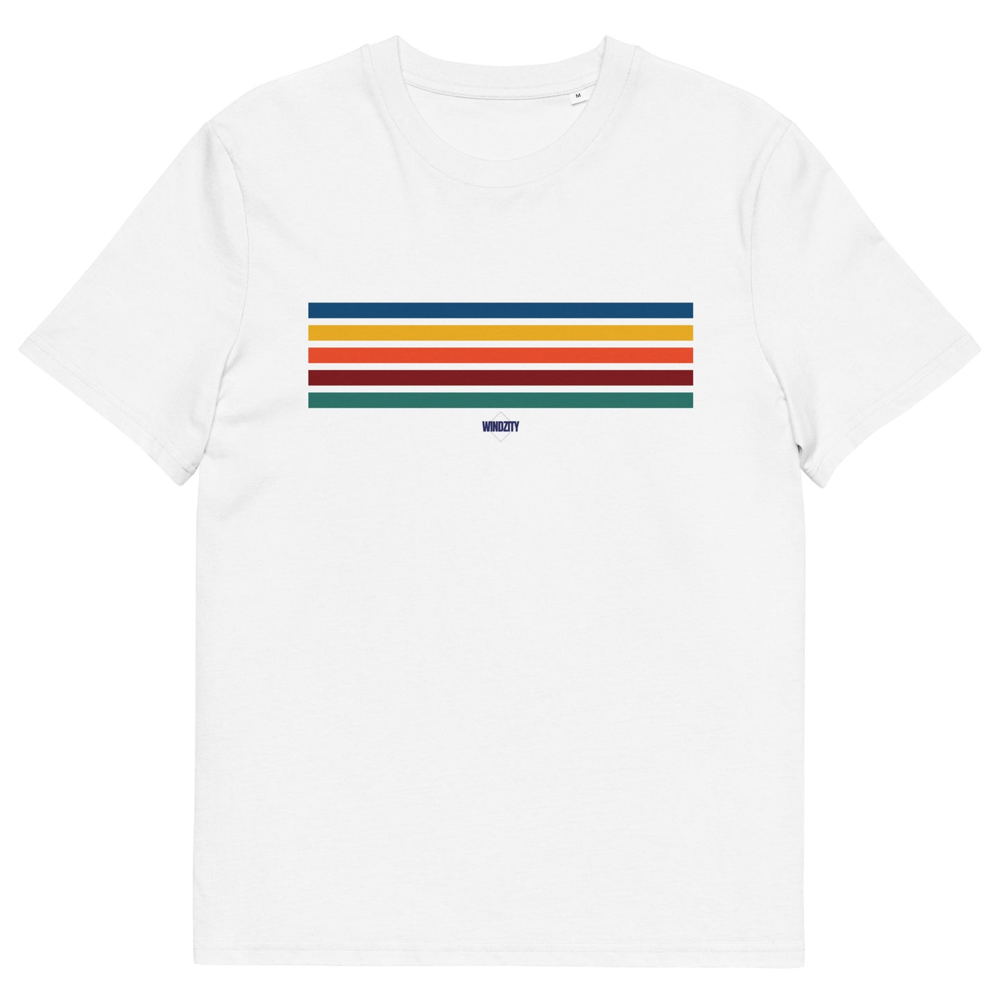 Camiseta de algodón orgánico unisex Stripes One